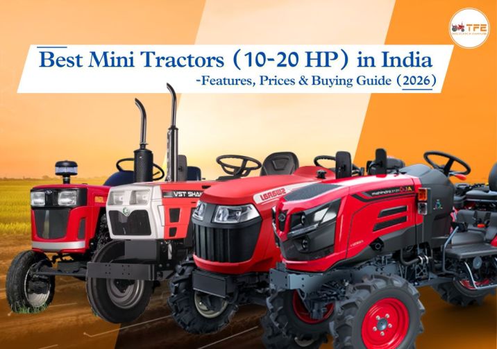 Best Mini Tractors in India (10–20 HP) – Price, Features & Top Models [2026]